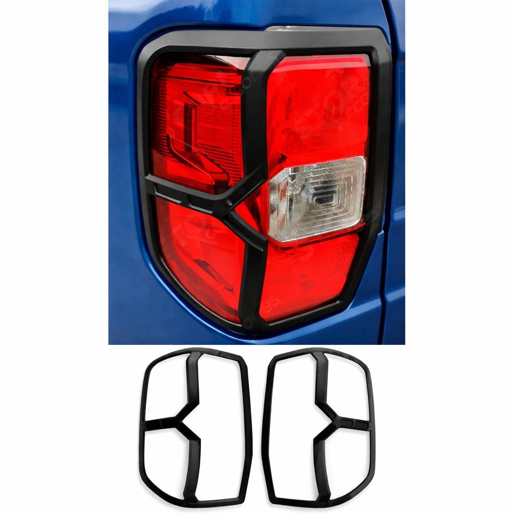Ford Ranger Rear Tail Light Covers - T9 2023+( XL / XLT / Tremor) 1 Ford Ranger Rear Tail Light Covers - T9 2023+ ( XL / XLT / Tremor)