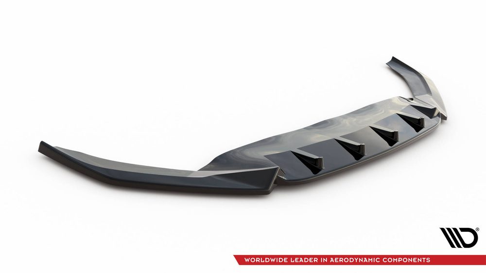 Maxton Design VW Passat R-Line Front Lip V1 - Gloss (Mk8.5 2019-2023) 4 Maxton Design VW Passat R-Line Front Lip V1 - Gloss (Mk8.5 2019-2023) - Image 4