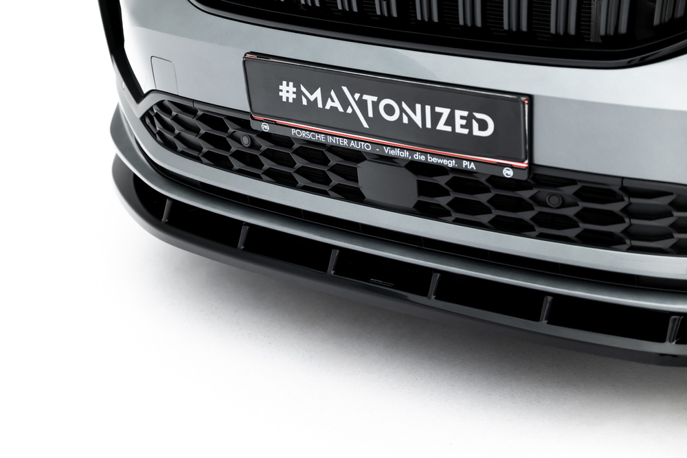Maxton Skoda Kodiaq Sportline Front Lip - v2 - Gloss (Mk2 2024+) 5 Maxton Skoda Kodiaq Sportline Front Lip - v2 - Gloss (Mk2 2024+) - Image 5