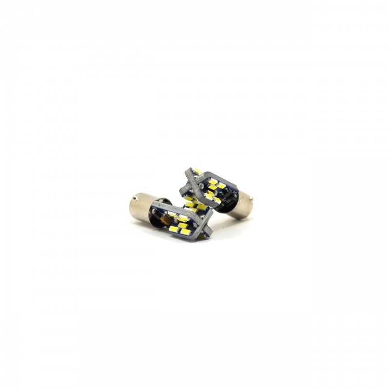 Ein BA9S LED 24SMD 4014 CANBUS - 2 pcs 2 Ein BA9S LED 24SMD 4014 CANBUS - 2 pcs - Image 2
