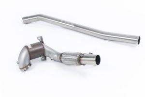 MILLTEK - Sport Downpipe & Sports Cat - VW Golf R Mk7) (2014-2016)