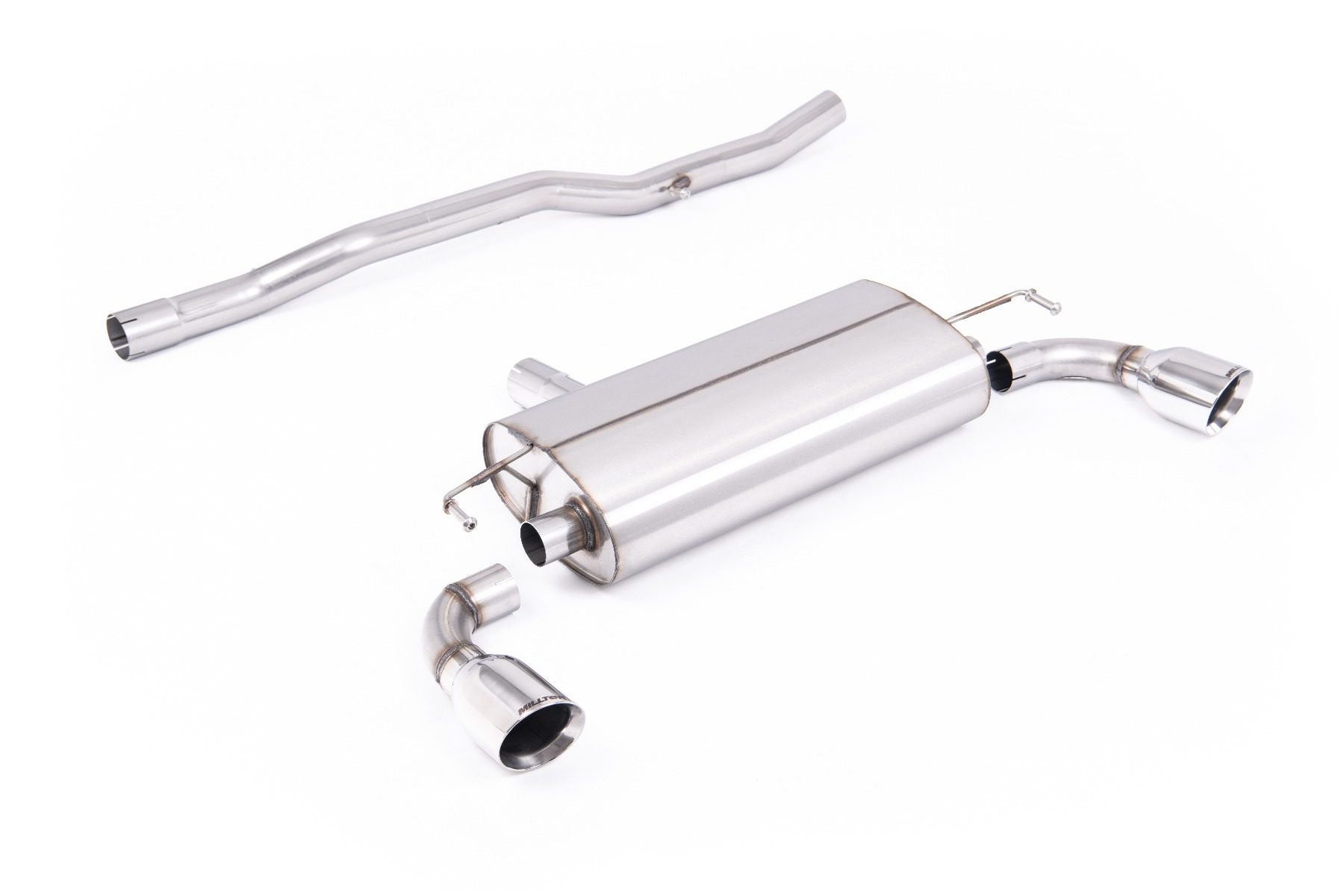 MILLTEK - Sport Exhaust System - VW Golf MK4 R32 (2002-2005) 1 MILLTEK - Sport Exhaust System - VW Golf MK4 R32 (2002-2005)