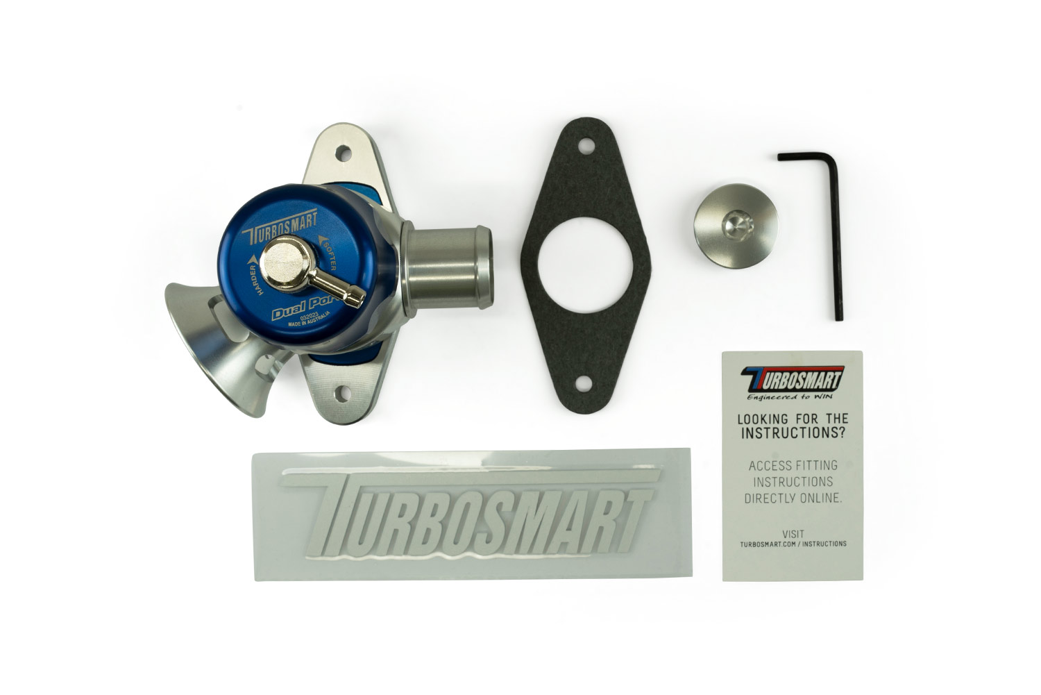 turbosmart BOV DualPort Maz/Sub-Blue 6 turbosmart BOV DualPort Maz/Sub-Blue - Image 6