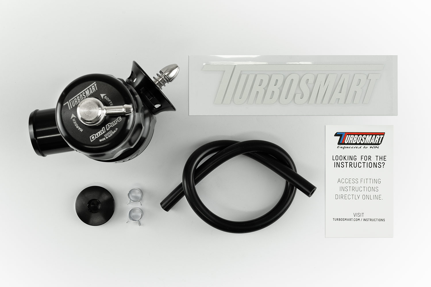 turbosmart BOV SmartPort Dual Port Mitsubishi EVO VI-X-Black 6 turbosmart BOV SmartPort Dual Port Mitsubishi EVO VI-X-Black - Image 6