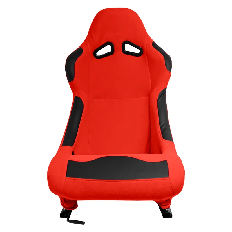 AutoStyle Fixed Bucket Seat - BW Style Red 1 AutoStyle Fixed Bucket Seat - BW Style Red