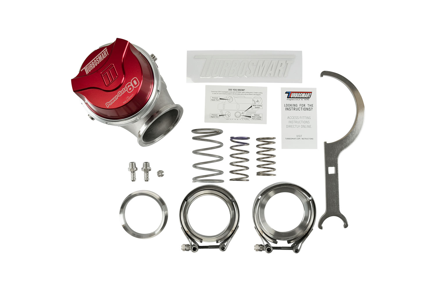 turbosmart GenV WG60 PowerGate60 14psi Red 6 turbosmart GenV WG60 PowerGate60 14psi Red - Image 6
