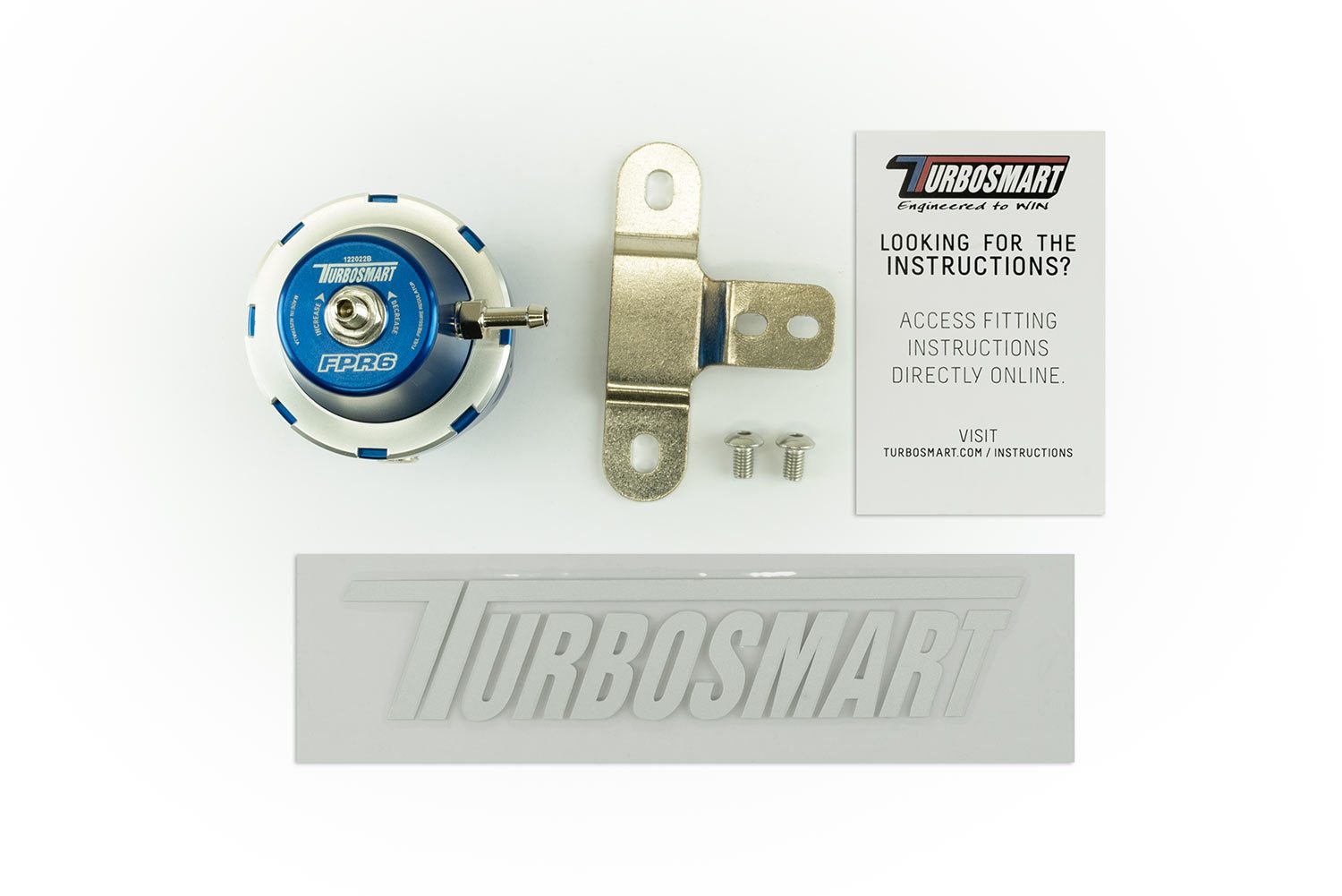 turbosmart FPR6 - Fuel Pressure Regulator - Blue 6 turbosmart FPR6 - Fuel Pressure Regulator - Blue - Image 6