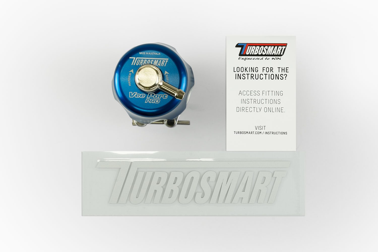 turbosmart BOV Vee Port Pro Uni -Blue 5 turbosmart BOV Vee Port Pro Uni -Blue - Image 5