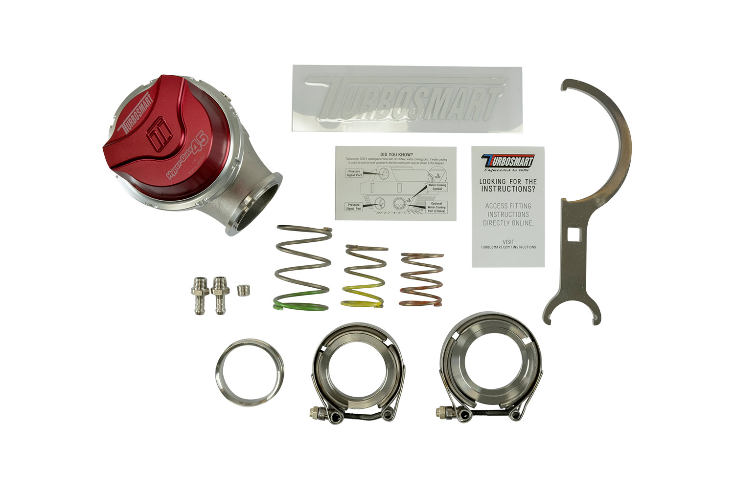 turbosmart GenV WG45 HyperGate45 14psi Red 6 turbosmart GenV WG45 HyperGate45 14psi Red - Image 6