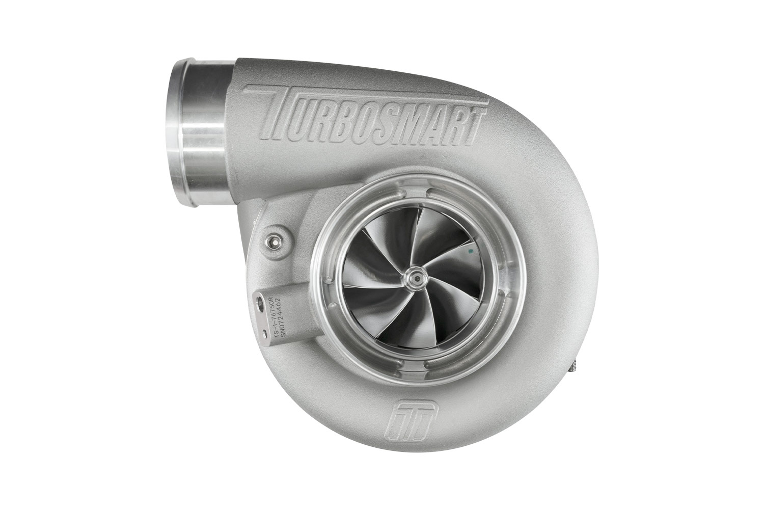 turbosmart TS-1 Turbocharger 7675 V-Band Reverse Rotation 0.96AR Externally Wastegated 2 turbosmart TS-1 Turbocharger 7675 V-Band Reverse Rotation 0.96AR Externally Wastegated - Image 2