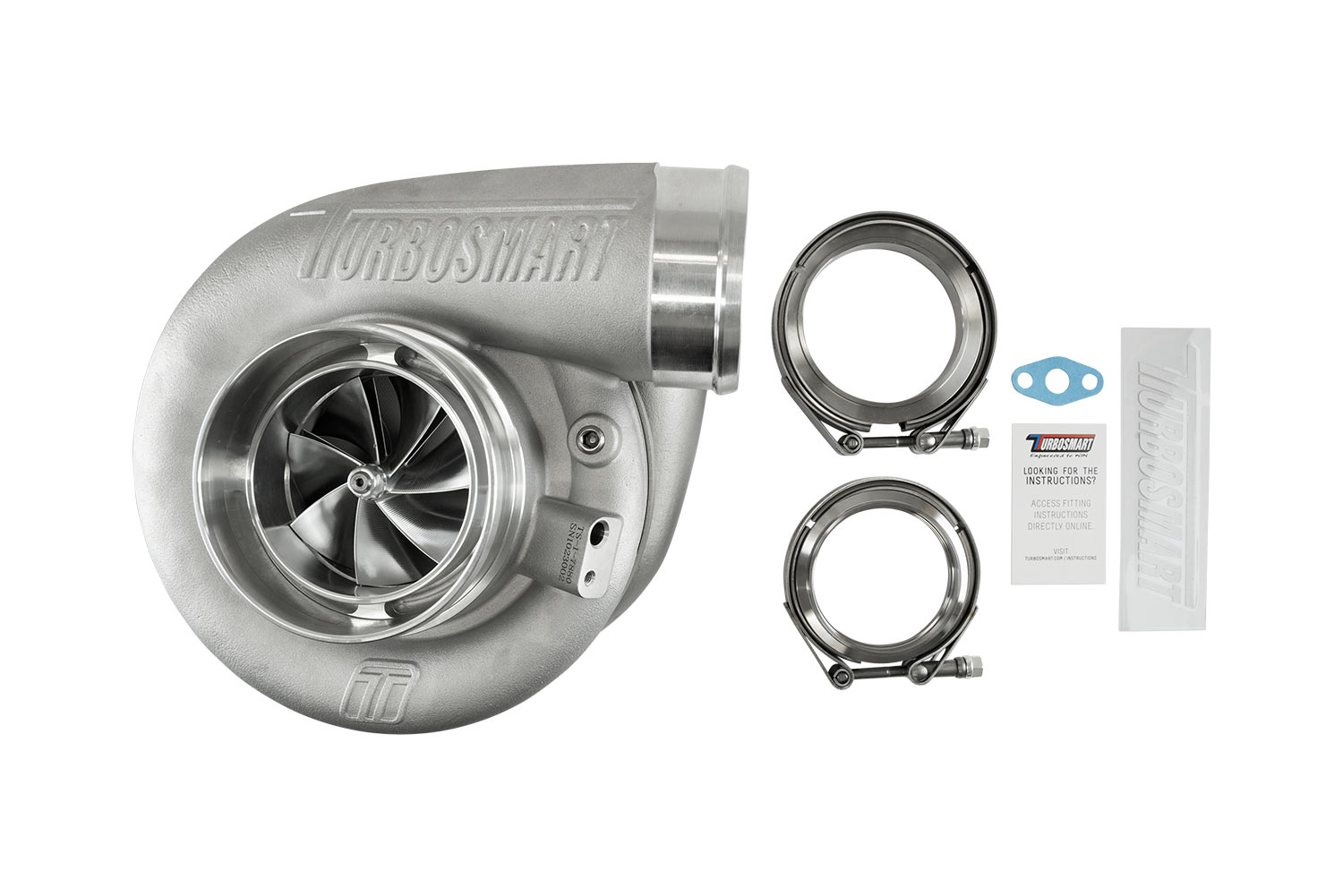 turbosmart TS-1 Turbocharger 7880 V-Band 1.24AR Externally Wastegated 6 turbosmart TS-1 Turbocharger 7880 V-Band 1.24AR Externally Wastegated - Image 6