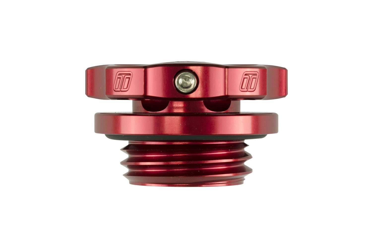 turbosmart Oil Cap - M42x4.5 - Subaru - Red 2 turbosmart Oil Cap - M42x4.5 - Subaru - Red - Image 2