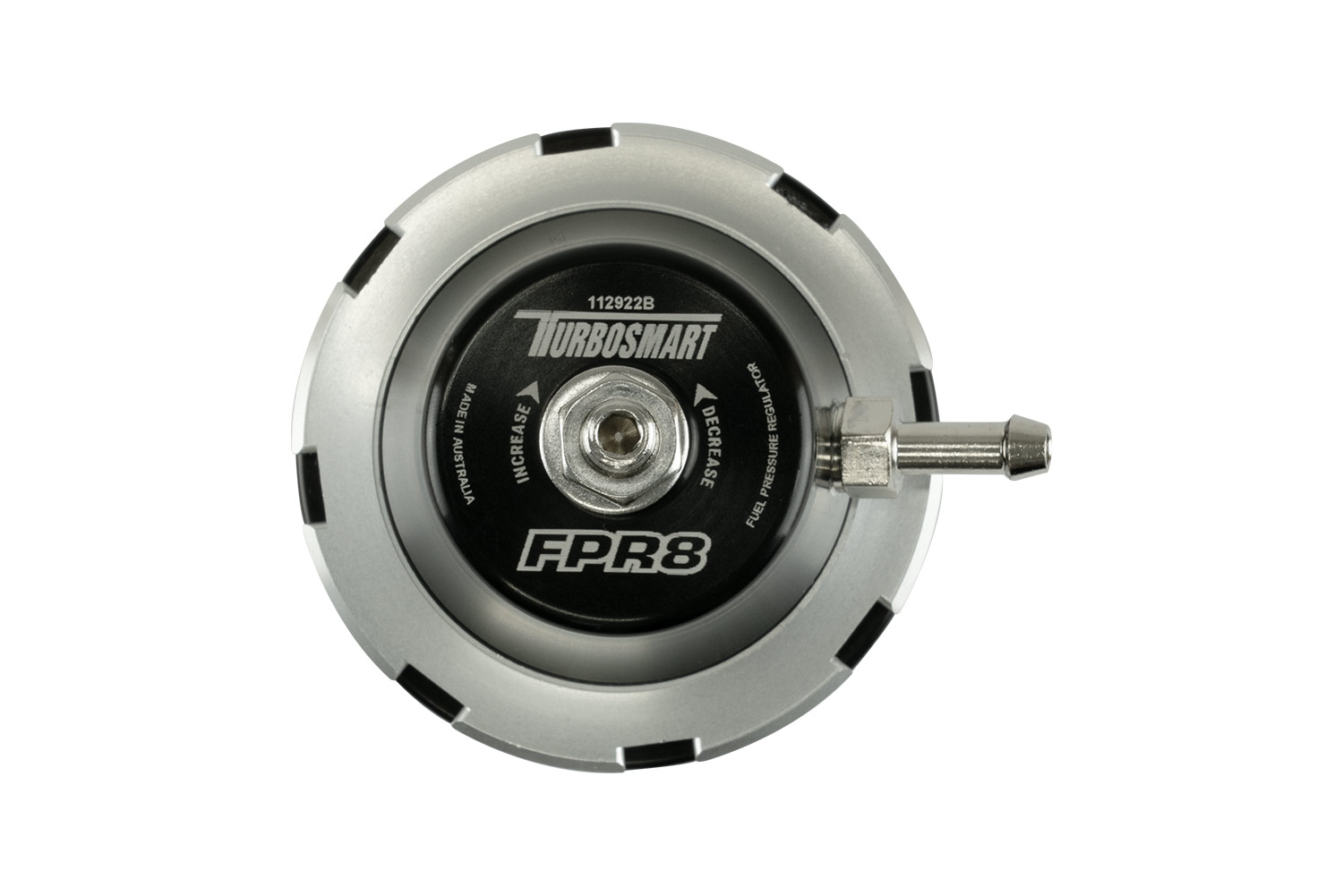 turbosmart FPR8 - Fuel Pressure Regulator - Black 4 turbosmart FPR8 - Fuel Pressure Regulator - Black - Image 4