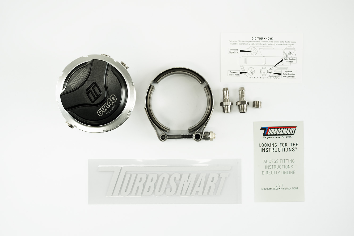 turbosmart Gas Valve Actuator 40 14psi Black 6 turbosmart Gas Valve Actuator 40 14psi Black - Image 6