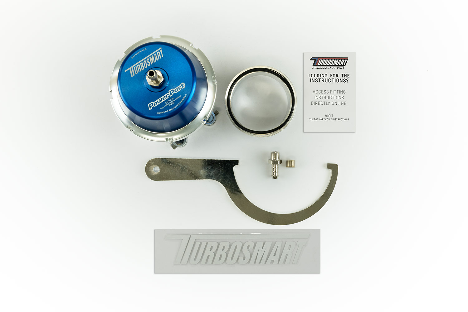 turbosmart BOV PowerPort - Blue 6 turbosmart BOV PowerPort - Blue - Image 6