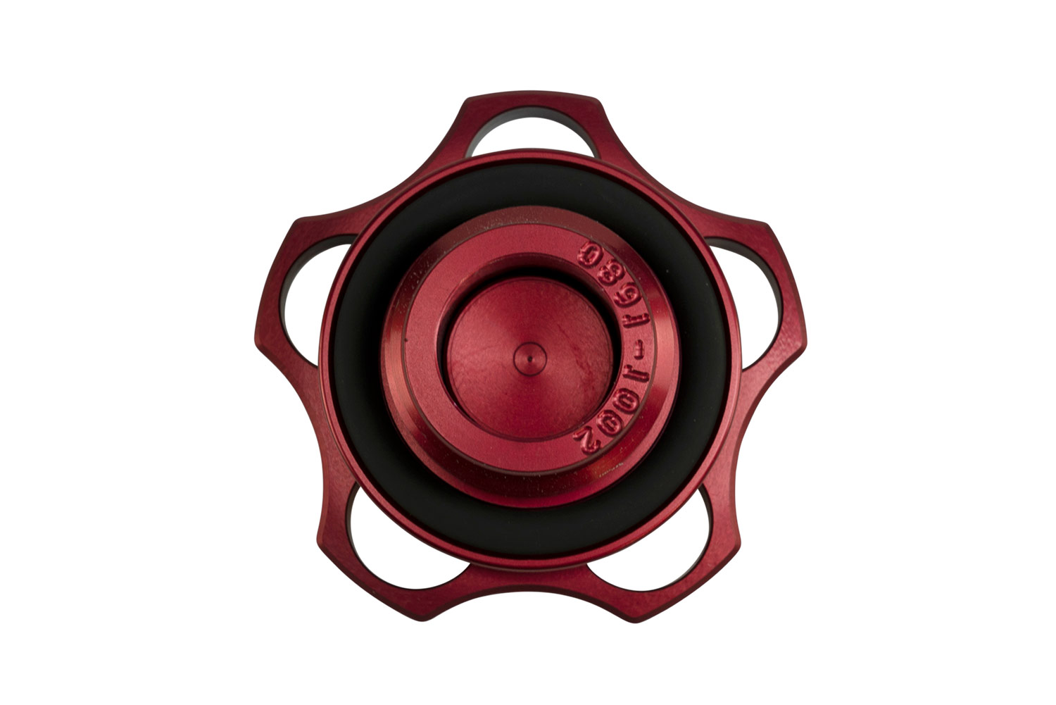 turbosmart Oil Cap - M32x3.5 - Nissan - Red 3 turbosmart Oil Cap - M32x3.5 - Nissan - Red - Image 3
