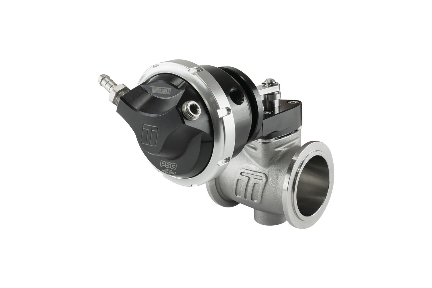 turbosmart PSG40 Pneumatic Straight Gate 6psi Black 1 turbosmart PSG40 Pneumatic Straight Gate 6psi Black
