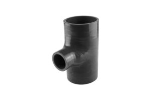 turbosmart Silicon Hose Hose Tee 3.00" ID 1.50" spout 6 80d085238dc8dcdfe36da09056a489d5c84b105c TS HT300150 BK 1