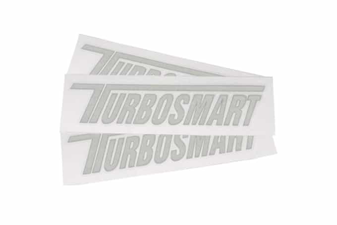 turbosmart TS Car Decal - White 600mm x 130mm 1 turbosmart TS Car Decal - White 600mm x 130mm