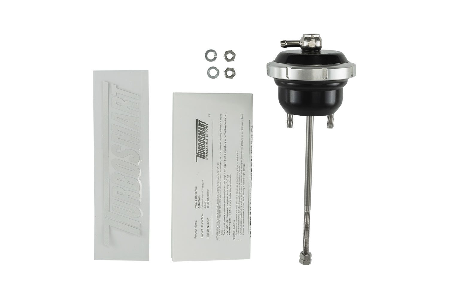 turbosmart IWG75 Universal M6 140mm Rod Black 10PSI 6 turbosmart IWG75 Universal M6 140mm Rod Black 10PSI - Image 6