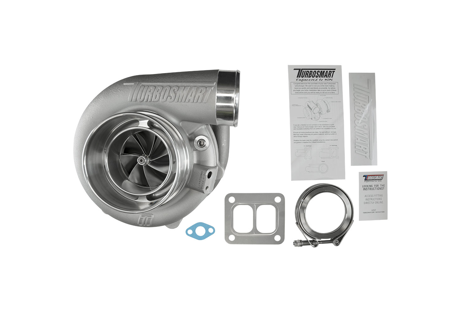 turbosmart TS-1 Turbocharger 7170 D4 0.84AR Externally Wastegated 6 turbosmart TS-1 Turbocharger 7170 D4 0.84AR Externally Wastegated - Image 6