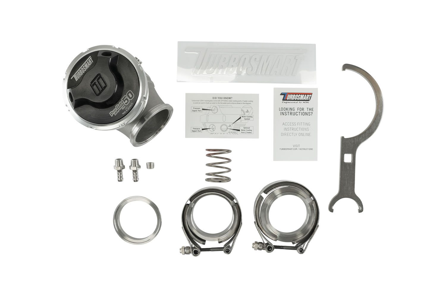 turbosmart GenV WG50CG Pro-Gate50 Compressed Gas 5psi Black 6 turbosmart GenV WG50CG Pro-Gate50 Compressed Gas 5psi Black - Image 6