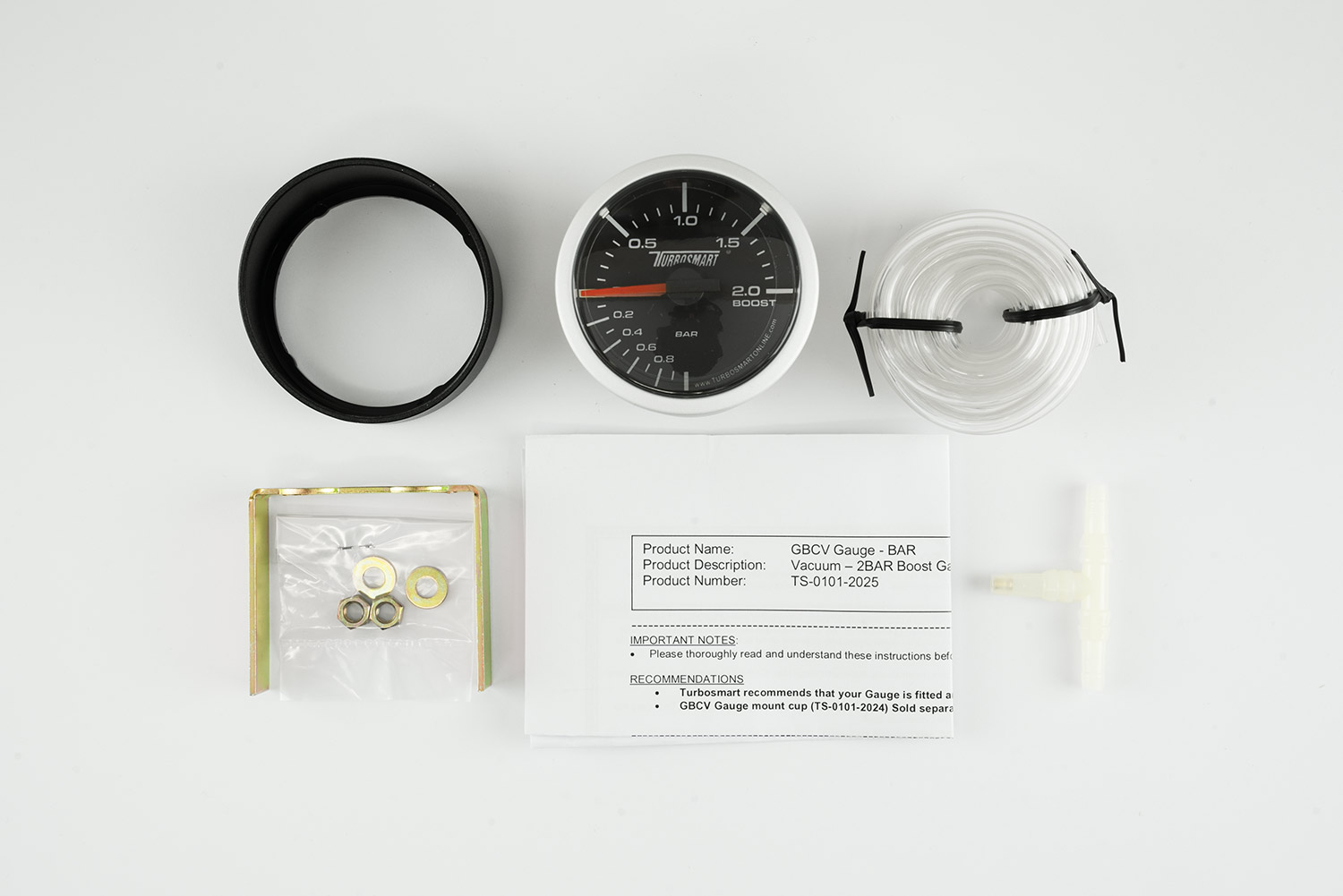 turbosmart Boost Gauge 0-2 Bar 52mm 4 turbosmart Boost Gauge 0-2 Bar 52mm - Image 4