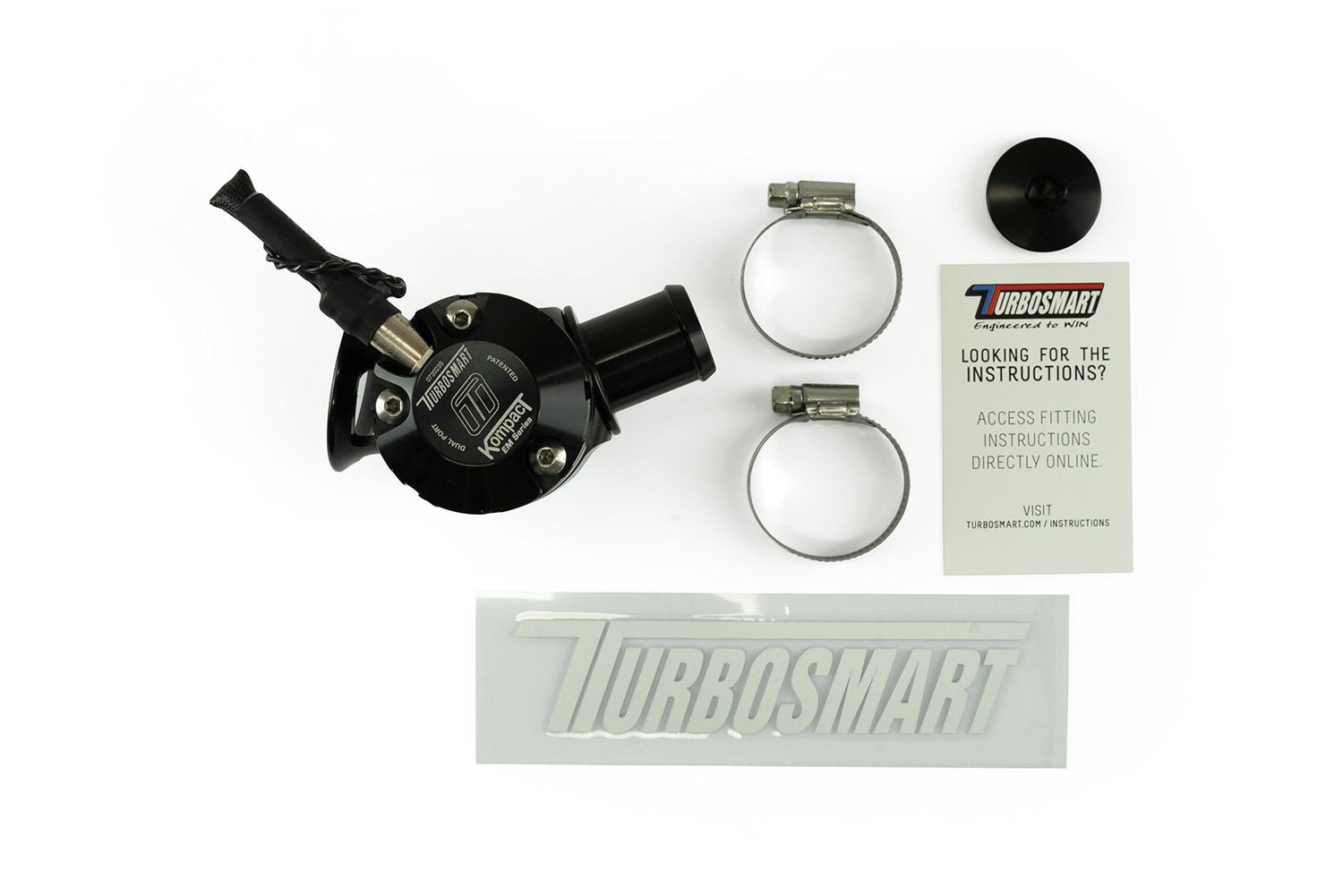 turbosmart BOV Kompact EM DualPort- Uni 25mm 6 turbosmart BOV Kompact EM DualPort- Uni 25mm - Image 6