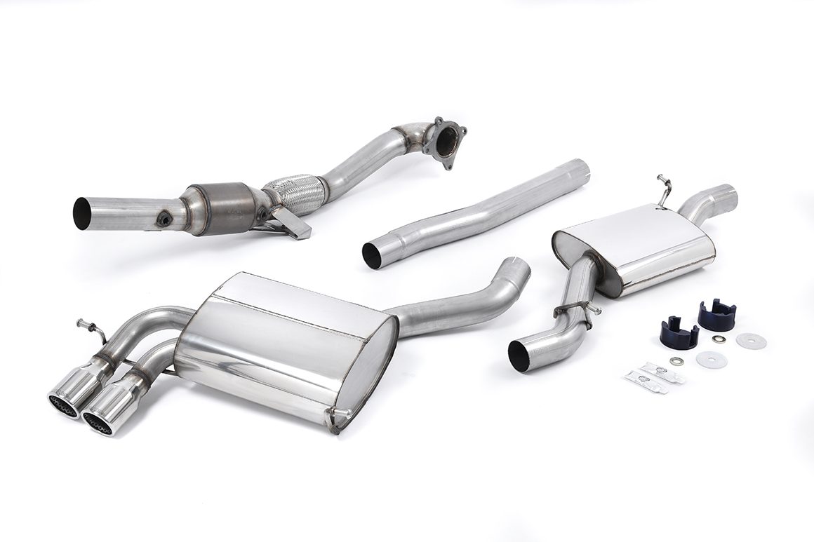 MILLTEK - Sport Exhaust System - Audi S3 T 8P (2007-2012) 1 MILLTEK - Sport Exhaust System - Audi S3 T 8P (2007-2012)