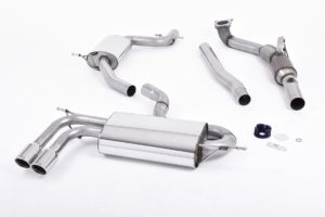 MILLTEK - Sport Exhaust System - Audi A3 3 Door (2008-2012)