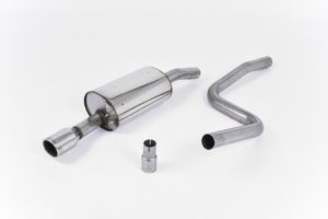 MILLTEK - Sport Exhaust System - Ford Fiesta Mk6 Zetec S (2004-2008)