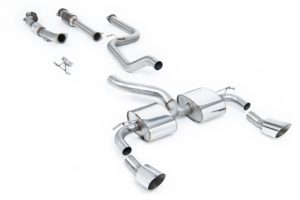 MILLTEK - Sport Exhaust System - Ford Focus MK2 RS (2009-2010)