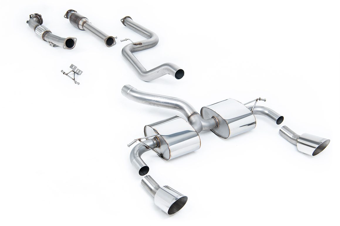 MILLTEK - Sport Exhaust System - Ford Focus MK2 RS (2009-2010) 1 MILLTEK - Sport Exhaust System - Ford Focus MK2 RS (2009-2010)