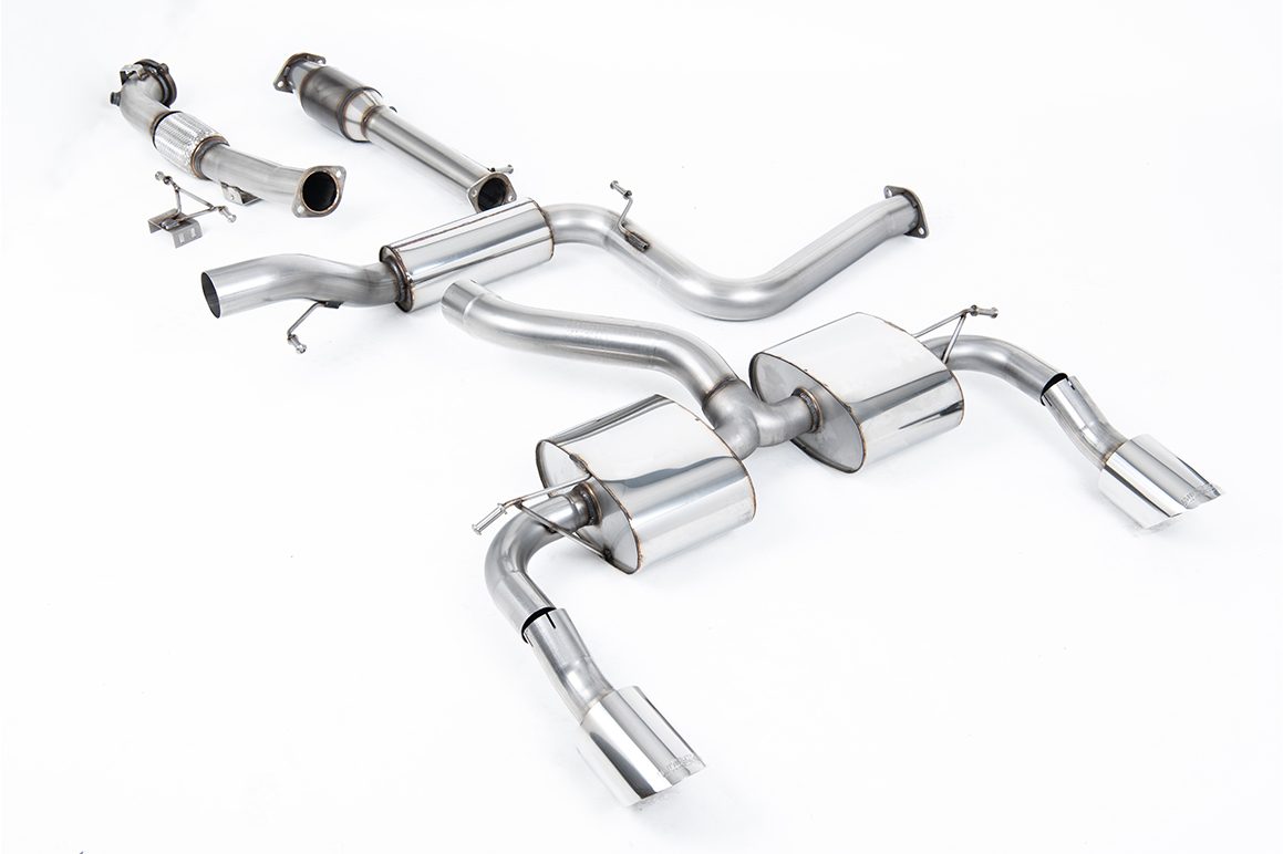 MILLTEK - Sport Exhaust System - Ford Focus MK2 RS (2009-2010) 1 MILLTEK - Sport Exhaust System - Ford Focus MK2 RS (2009-2010)