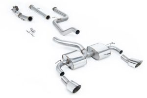 MILLTEK - Sport Exhaust System - Ford Focus MK2 RS (2009-2010)