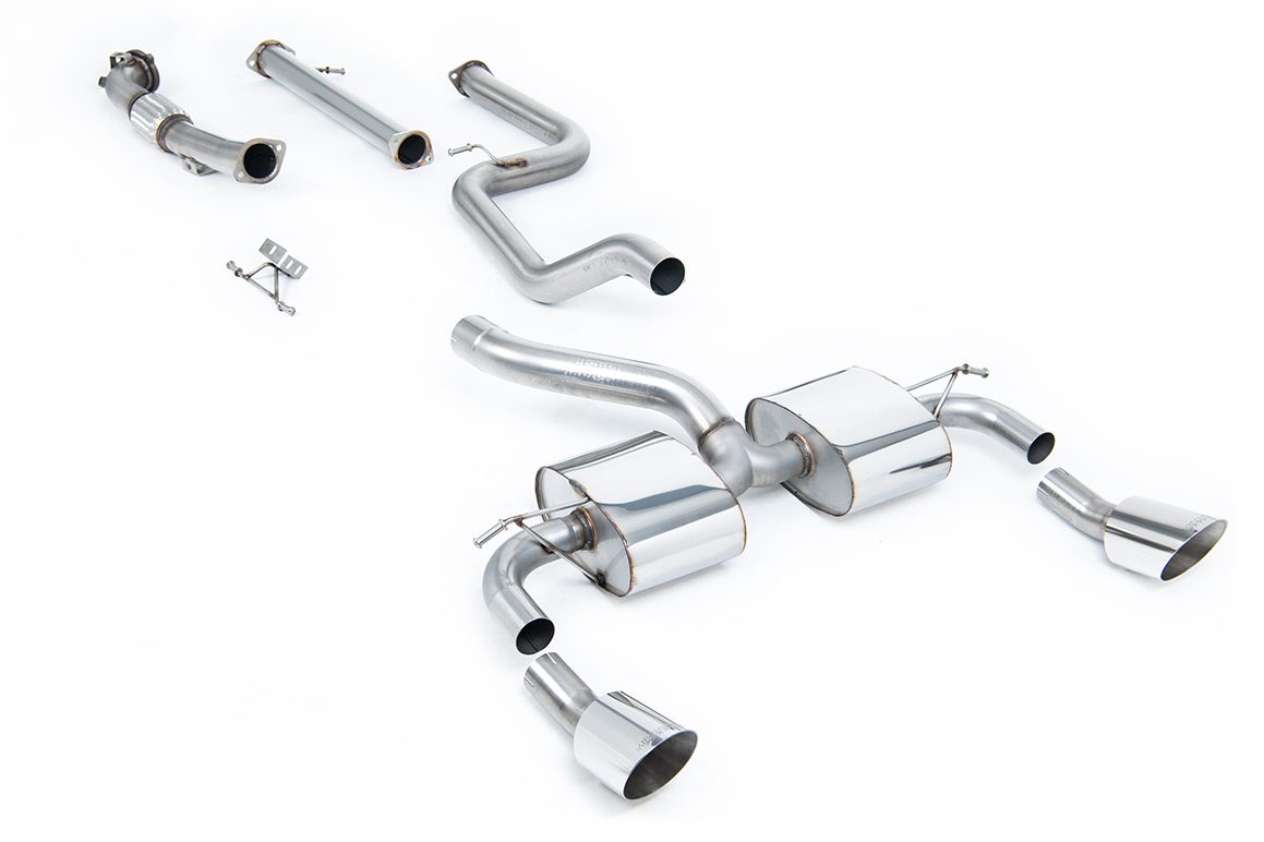 MILLTEK - Sport Exhaust System - Ford Focus MK2 RS (2009-2010) 1 MILLTEK - Sport Exhaust System - Ford Focus MK2 RS (2009-2010)