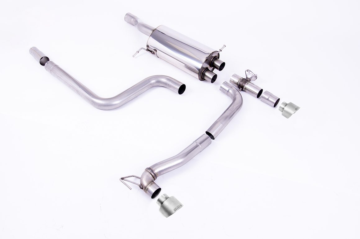 MILLTEK - Sport Exhaust System - Ford Fiesta Mk8 ST EcoBoost (2018-2020) 1 MILLTEK - Sport Exhaust System - Ford Fiesta Mk8 ST EcoBoost (2018-2020)