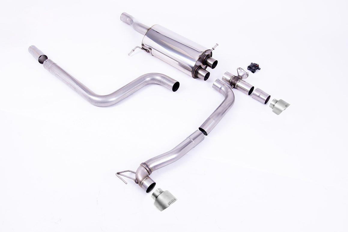 MILLTEK - Sport Exhaust System - Ford Fiesta Mk8 Mk8.5 ST (2020) 1 MILLTEK - Sport Exhaust System - Ford Fiesta Mk8 Mk8.5 ST (2020)
