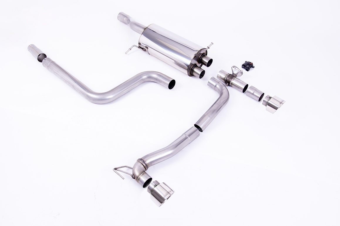 MILLTEK - Sport Exhaust System - Ford Fiesta Mk8 Mk8.5 ST (2020) 1 MILLTEK - Sport Exhaust System - Ford Fiesta Mk8 Mk8.5 ST (2020)