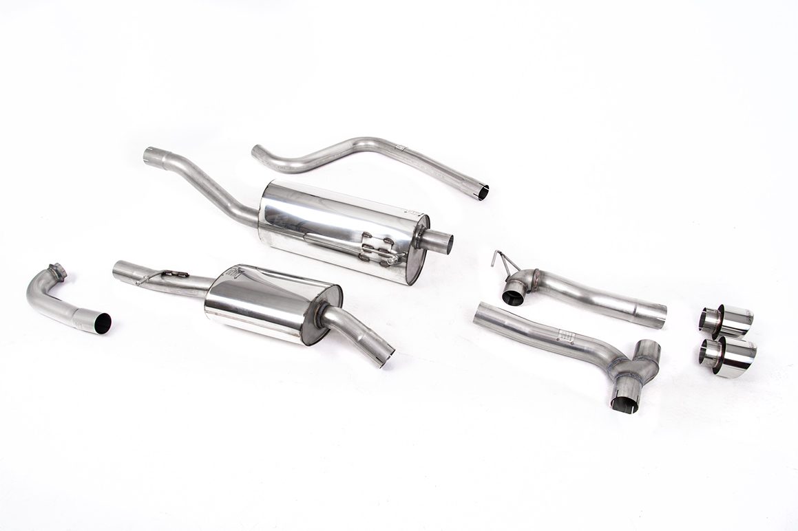 MILLTEK - Sport Exhaust System - Ford Fiesta MK8 EcoBoost ST (2017-2019) 1 MILLTEK - Sport Exhaust System - Ford Fiesta MK8 EcoBoost ST (2017-2019)
