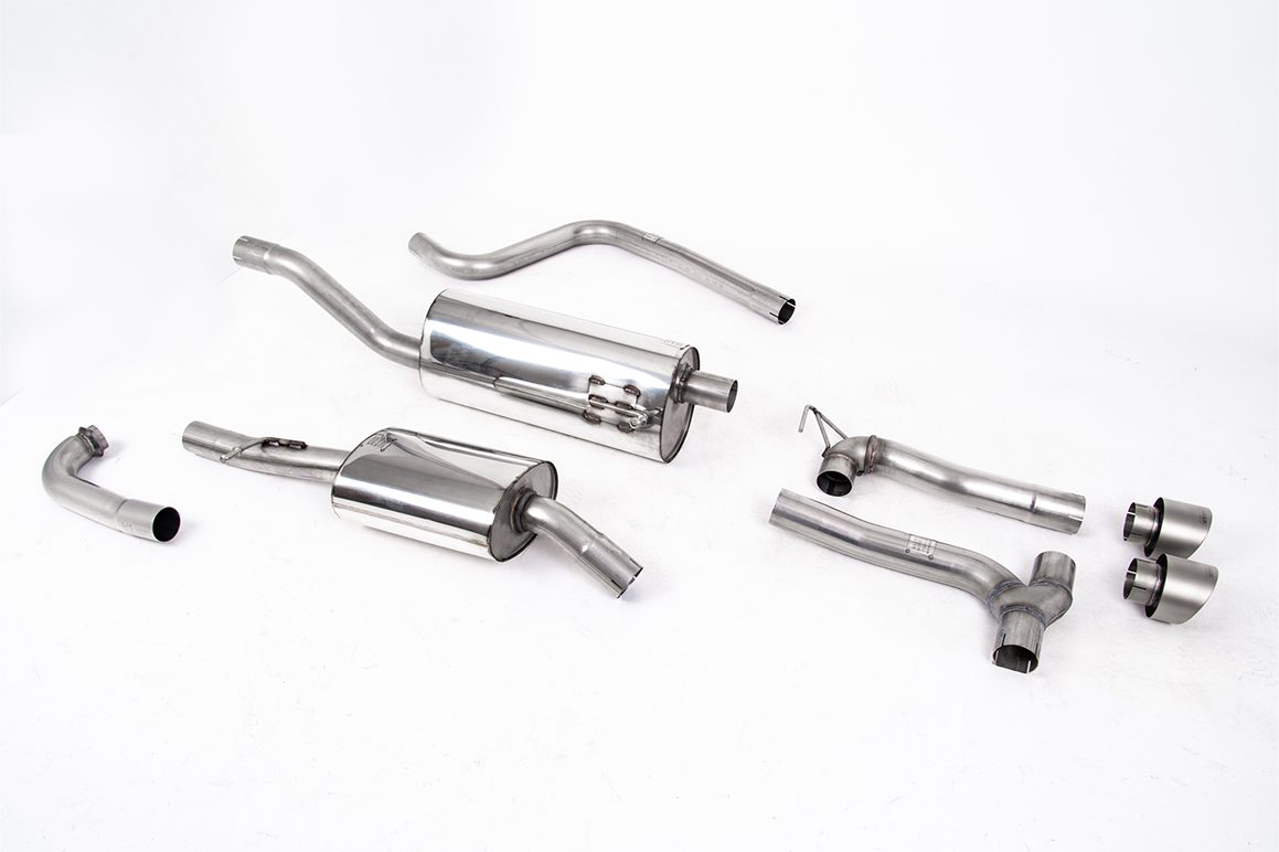 MILLTEK - Sport Exhaust System - Ford Fiesta MK8 EcoBoost ST (2017-2019) 1 MILLTEK - Sport Exhaust System - Ford Fiesta MK8 EcoBoost ST (2017-2019)