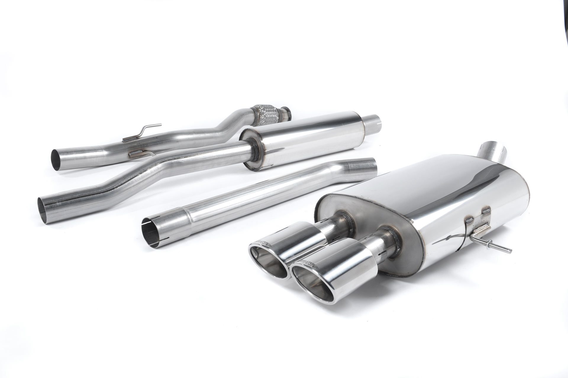 MILLTEK - Sport Exhaust System - Mini Mk2 Cooper S 1.6i (2006-2014) 1 MILLTEK - Sport Exhaust System - Mini Mk2 Cooper S 1.6i (2006-2014)