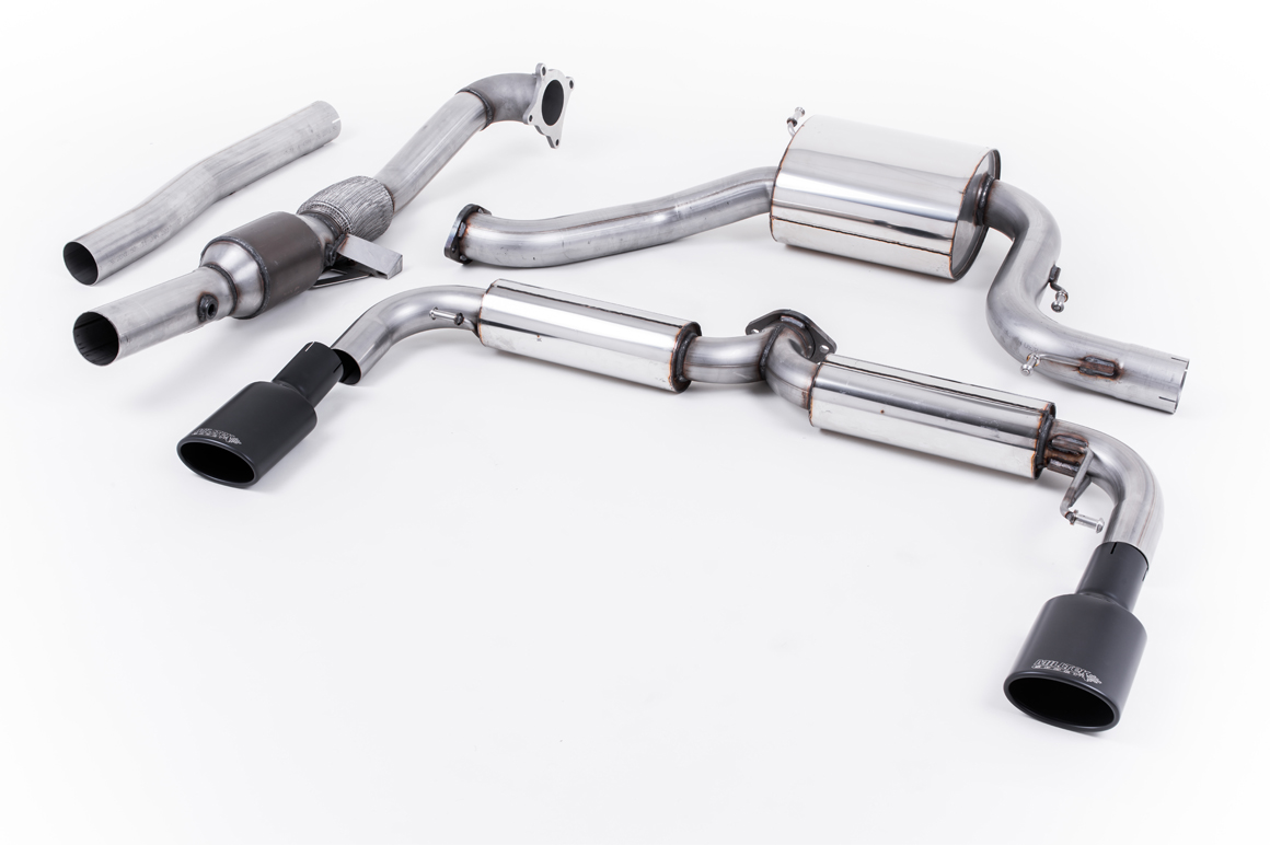 MILLTEK - Sport Exhaust System - Volkswagen Scirocco R (2009-2016) 1 MILLTEK - Sport Exhaust System - Volkswagen Scirocco R (2009-2016)
