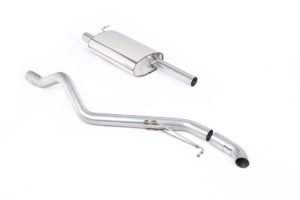 MILLTEK - Sport Exhaust System - Volkswagen Transporter Caravelle T5 SWB (2010-2015)