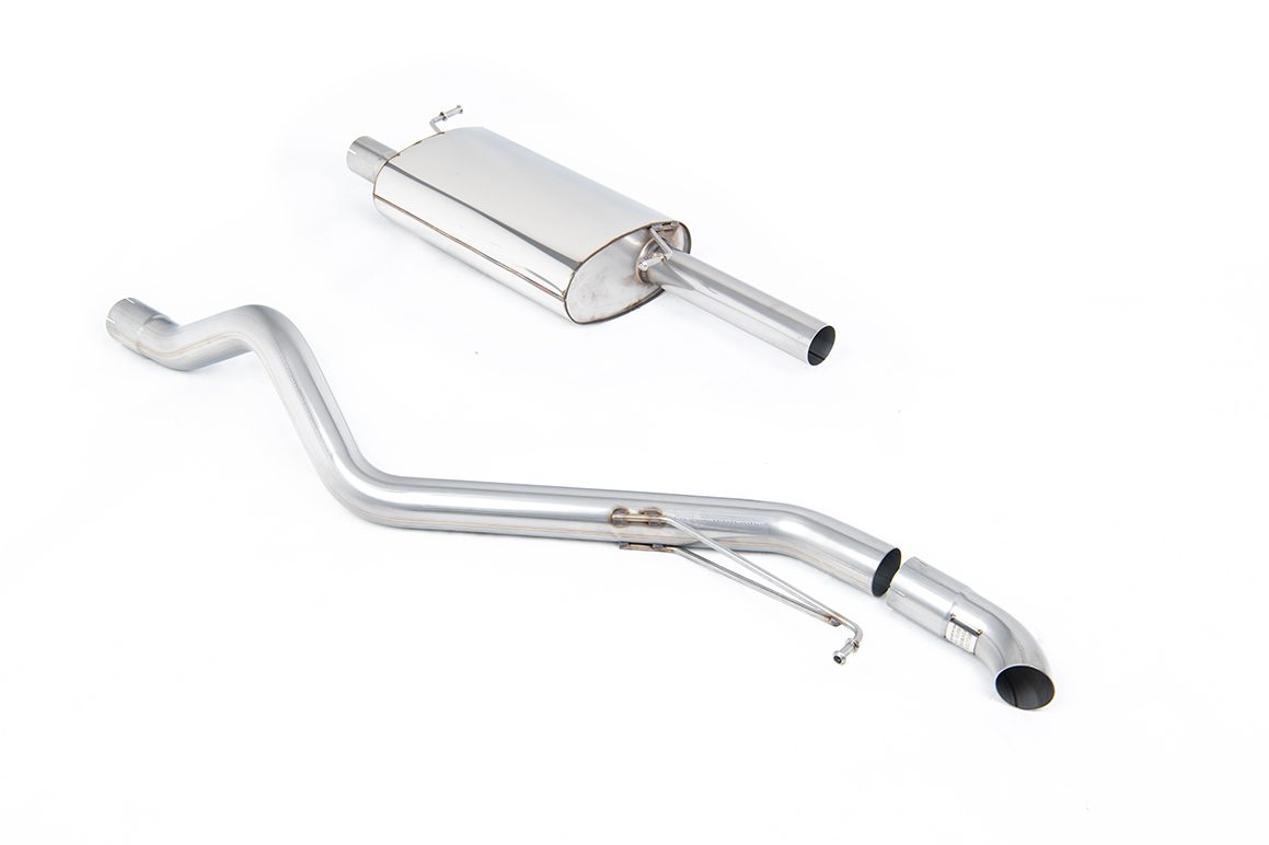 MILLTEK - Sport Exhaust System - Volkswagen Transporter Caravelle T5 SWB (2010-2015) 1 MILLTEK - Sport Exhaust System - Volkswagen Transporter Caravelle T5 SWB (2010-2015)