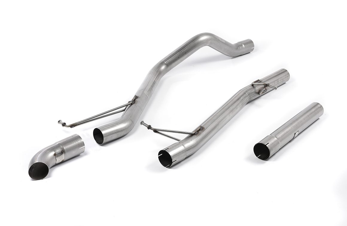 MILLTEK - Sport Exhaust System - Volkswagen Transporter Caravelle T5 LWB (2010-2015) 1 MILLTEK - Sport Exhaust System - Volkswagen Transporter Caravelle T5 LWB (2010-2015)