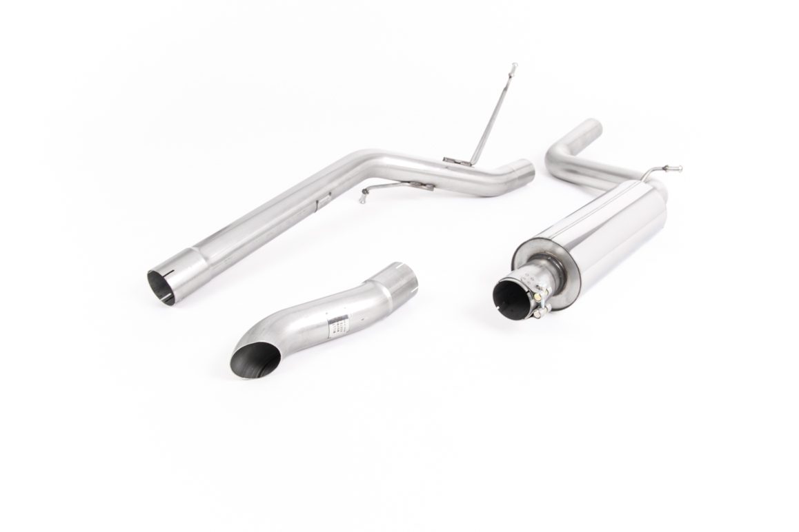 MILLTEK - Sport Exhaust System - Volkswagen Caddy 2.0TDI Manual (2003-2020) 1 MILLTEK - Sport Exhaust System - Volkswagen Caddy 2.0TDI Manual (2003-2020)