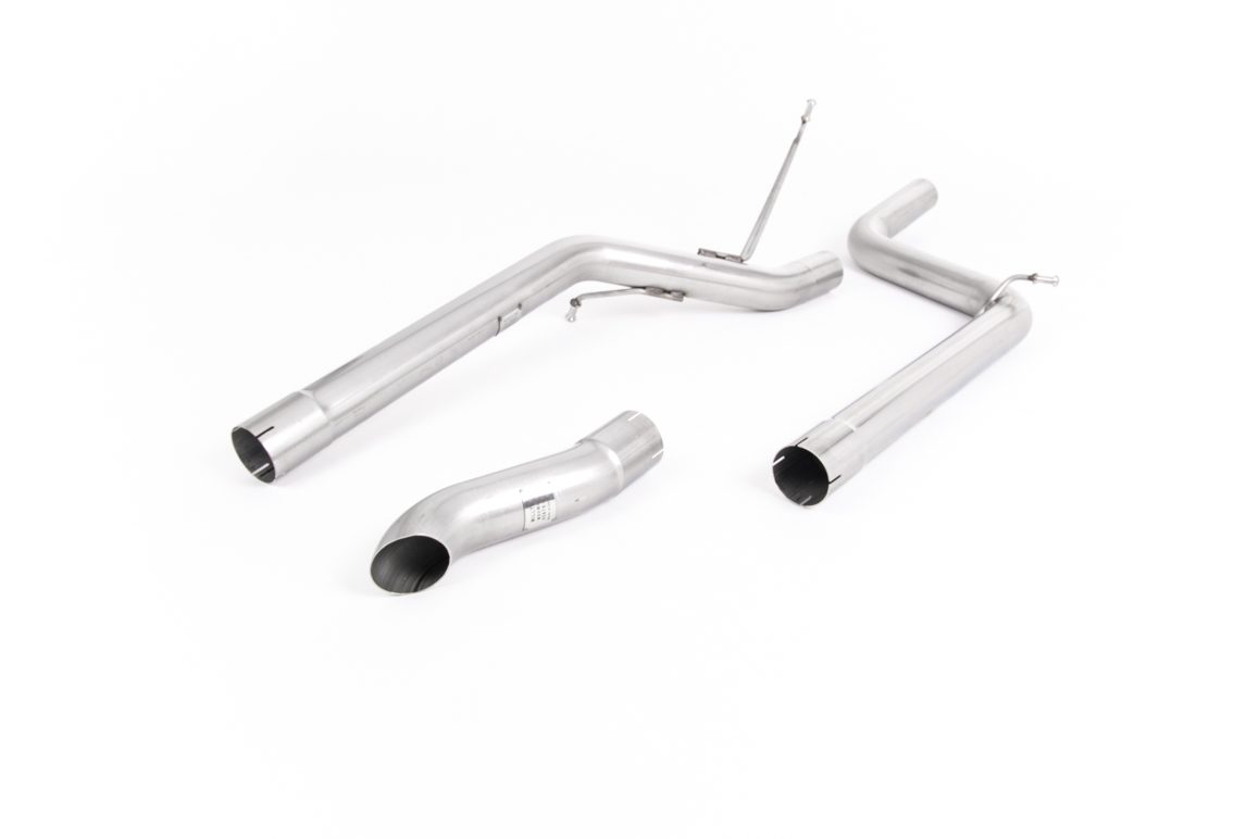 MILLTEK - Sport Exhaust System - Volkswagen Caddy 2.0TDI Manual (2003-2020) 1 MILLTEK - Sport Exhaust System - Volkswagen Caddy 2.0TDI Manual (2003-2020)