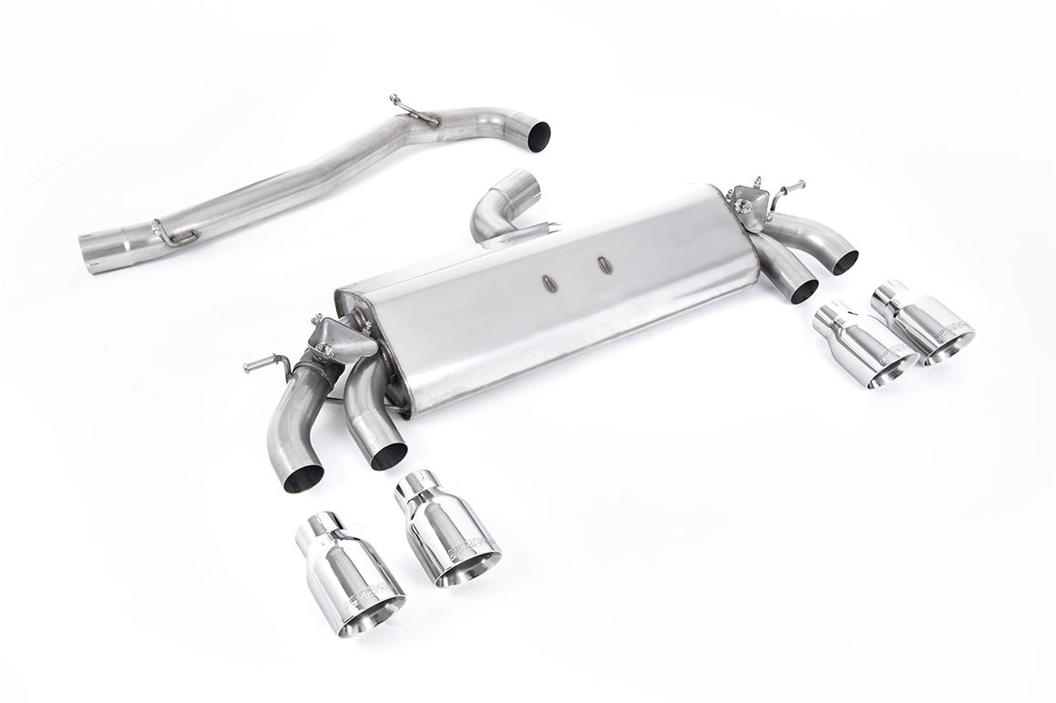 MILLTEK - Sport Exhaust System - Volkswagen Golf Mk7.5 R 76mm (2017-2021) 1 MILLTEK - Sport Exhaust System - Volkswagen Golf Mk7.5 R 76mm (2017-2021)