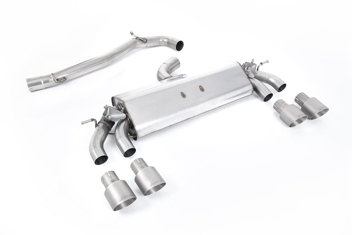 MILLTEK - Sport Exhaust System - Volkswagen Golf Mk7.5 R 76mm (2017-2021) 1 MILLTEK - Sport Exhaust System - Volkswagen Golf Mk7.5 R 76mm (2017-2021)
